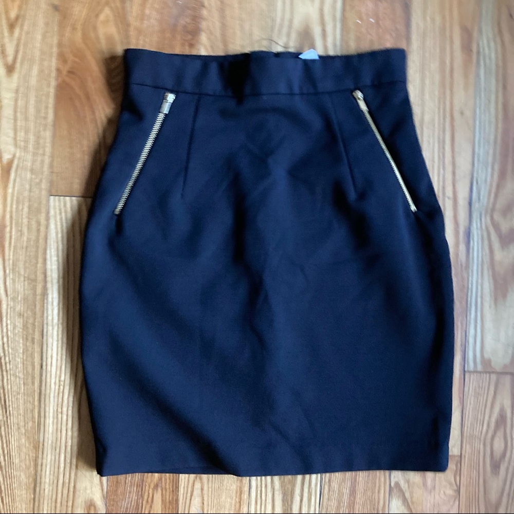H&M Pencil Skirt, Black